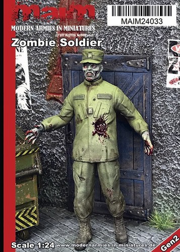 Zombie soldier morto che - -il,