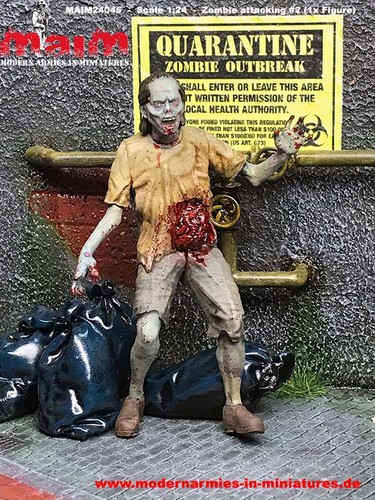 Zombie attaccando il morto - #2, -il